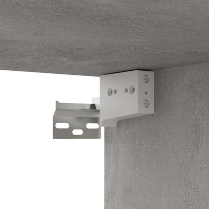 vidaXL Meuble TV 7 pcs Bois d'ingénierie Gris béton