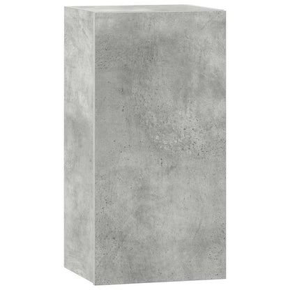 vidaXL Ensemble de 6 meubles TV gris béton, bois d'ingénierie