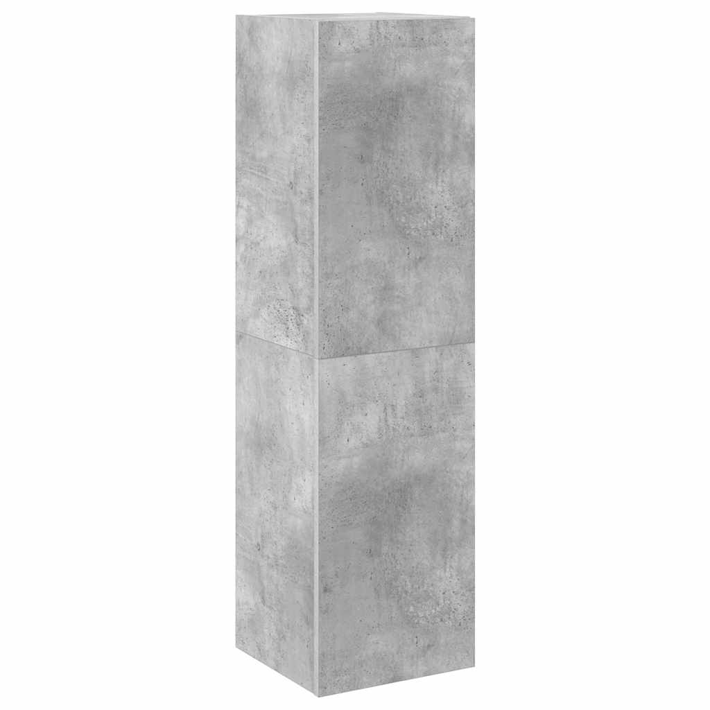 vidaXL Ensemble meuble TV 6 pcs Gris béton Aggloméré