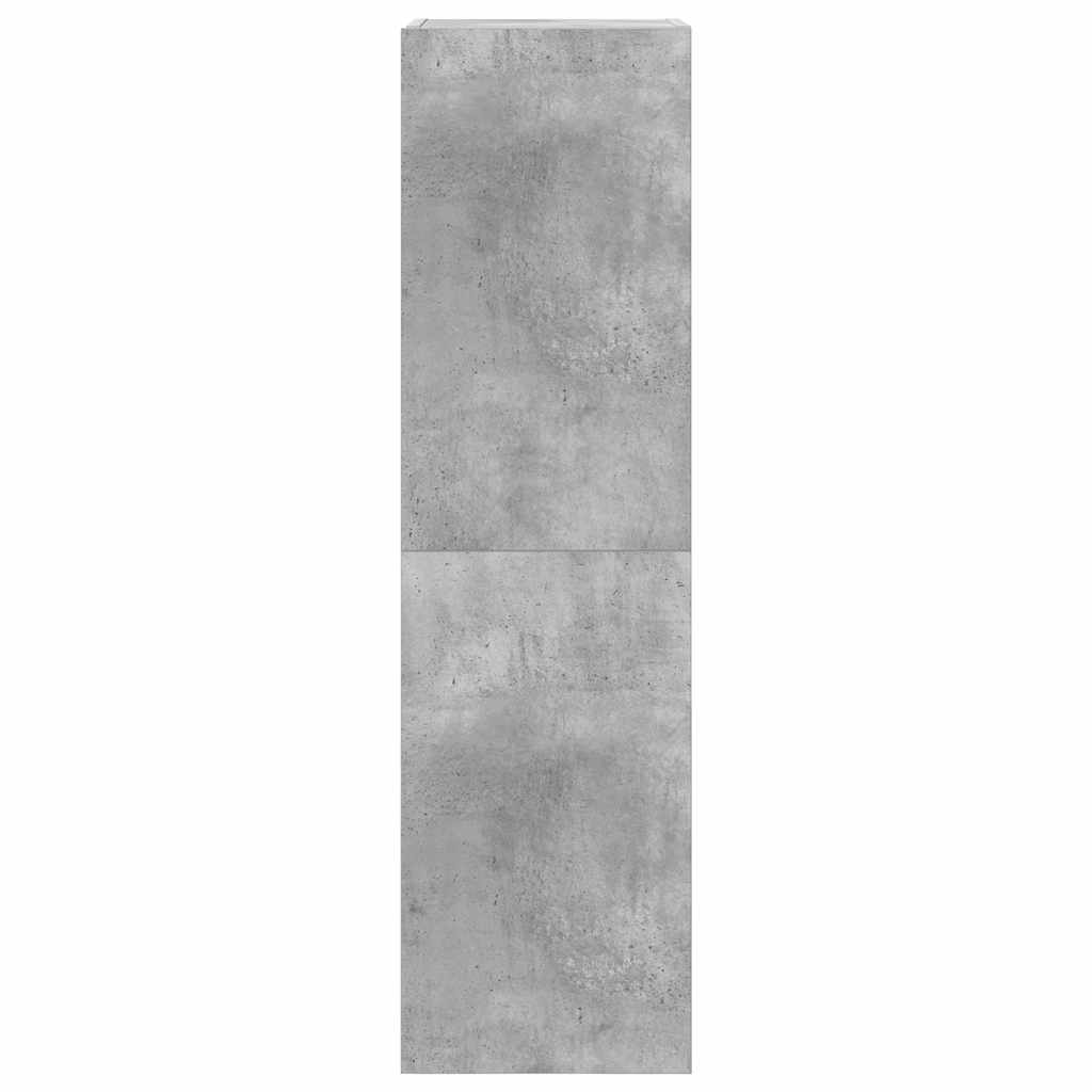 vidaXL Ensemble meuble TV 6 pcs Gris béton Aggloméré