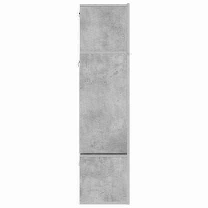 vidaXL Ensemble meuble TV 6 pcs Gris béton Aggloméré