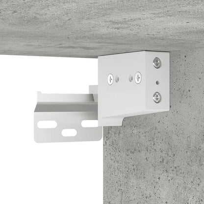 vidaXL Ensemble meuble TV 6 pcs Gris béton Aggloméré