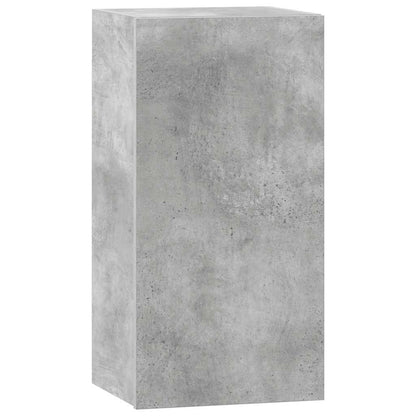 vidaXL Meuble TV 8 pcs Gris béton Aggloméré
