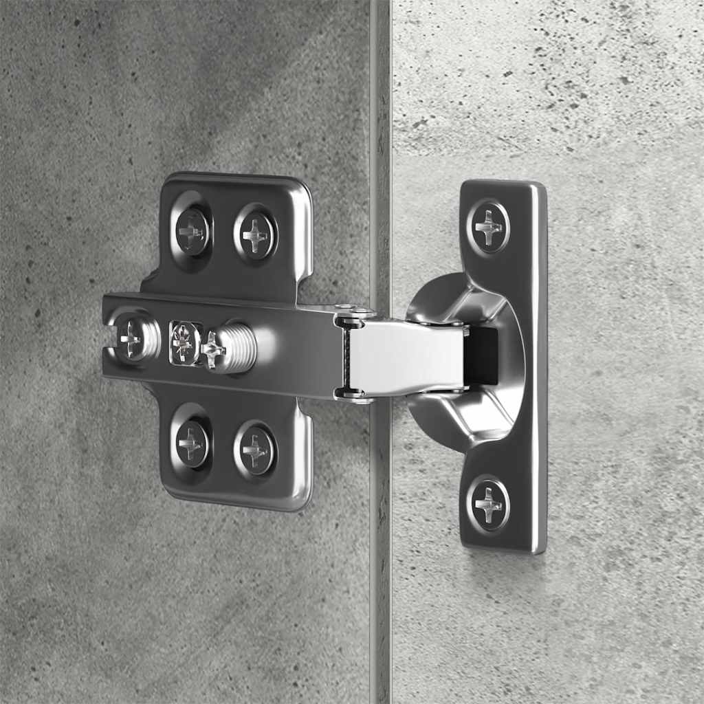 vidaXL Meuble TV 8 pcs Gris béton Aggloméré