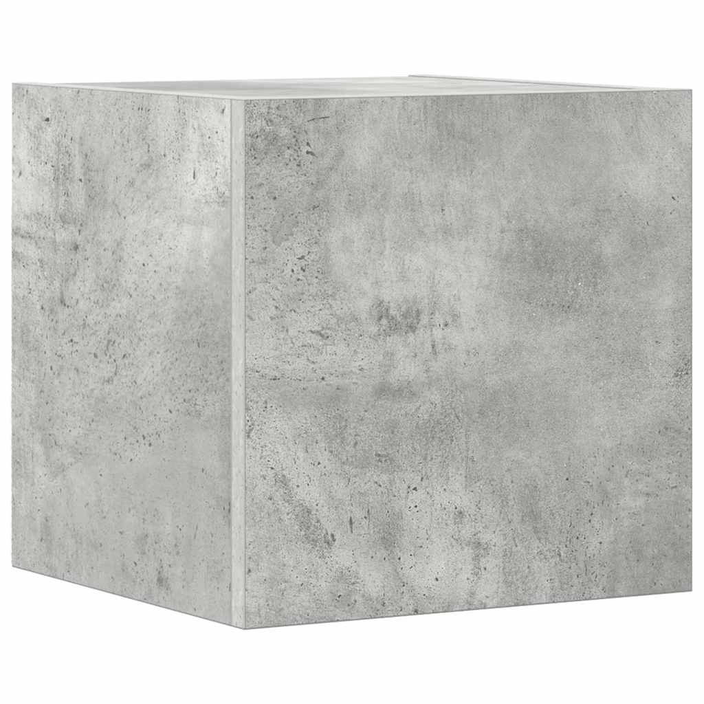 vidaXL Meuble TV 8 pcs Gris béton Aggloméré