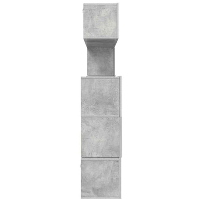 vidaXL Meuble TV 8 pcs Gris béton Aggloméré