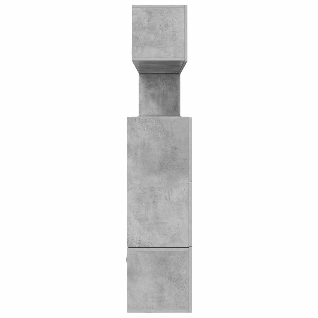 vidaXL Ensemble de 10 meubles TV gris béton en bois d'ingénierie