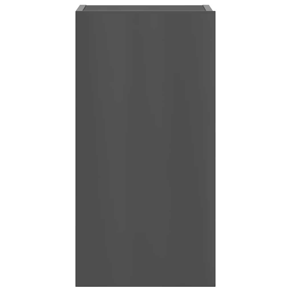 vidaXL Meuble TV 5 pcs Gris brillant Bois d'ingénierie