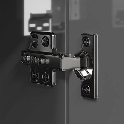 vidaXL Ensemble de meubles TV 10 pcs Gris brillant Aggloméré