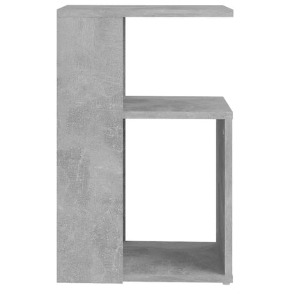 vidaXL Beistelltisch Betongrau 36x30x56 cm Holzwerkstoff