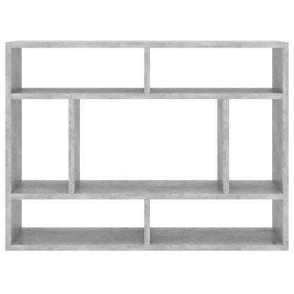 vidaXL Étagère murale gris béton 75x16x55 cm Bois d'ingénierie