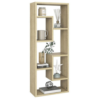 vidaXL Étagère murale chêne sonoma 36x16x90 cm Bois d'ingénierie