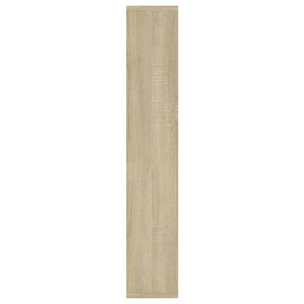 vidaXL Étagère murale chêne sonoma 36x16x90 cm Bois d'ingénierie