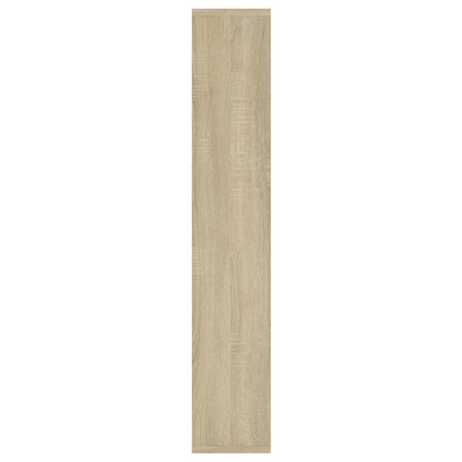 vidaXL Étagère murale chêne sonoma 36x16x90 cm Bois d'ingénierie