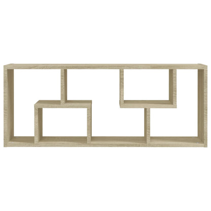 vidaXL Étagère murale chêne sonoma 36x16x90 cm Bois d'ingénierie