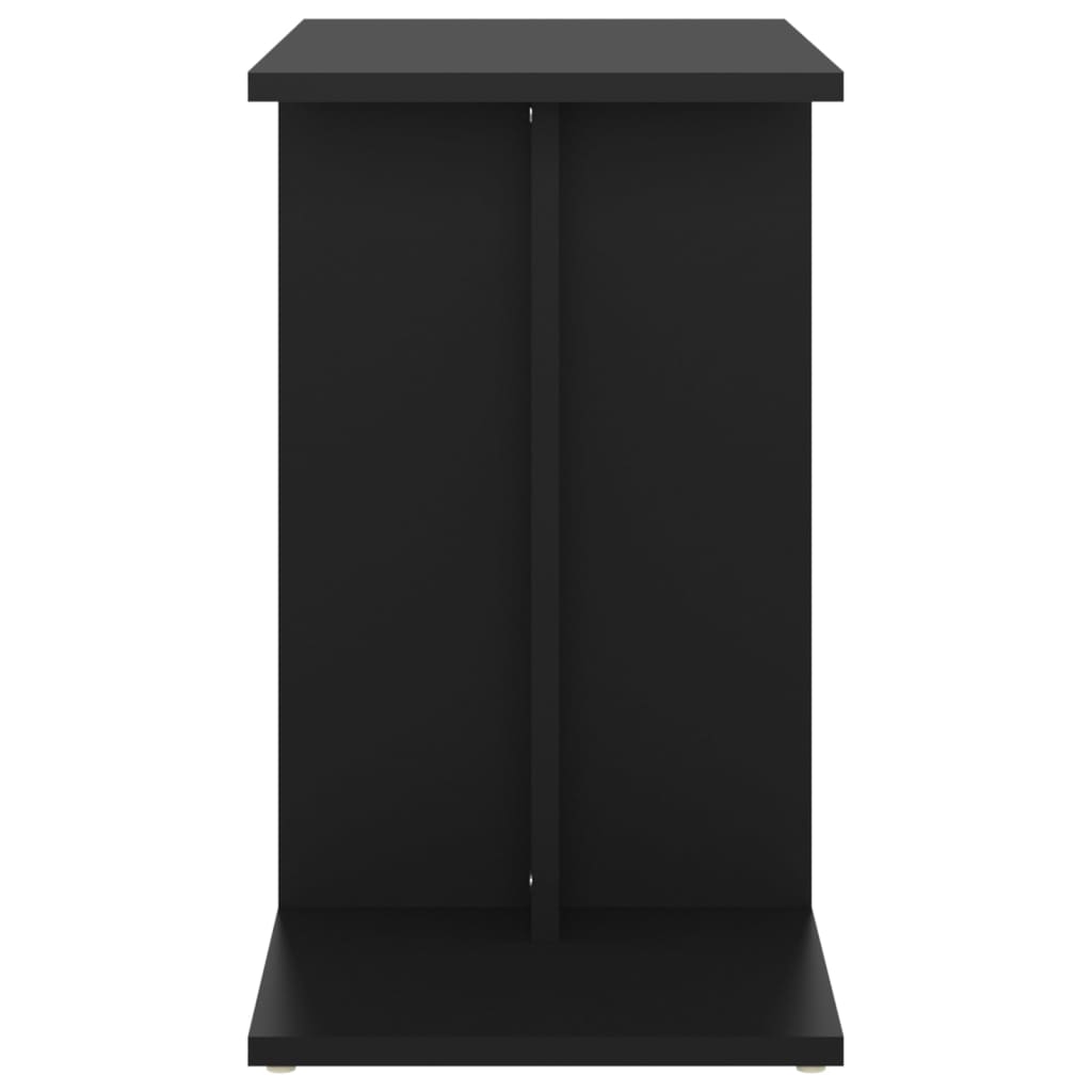 vidaXL Beistelltisch Schwarz 50x30x50 cm Holzwerkstoff