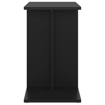 vidaXL Beistelltisch Schwarz 50x30x50 cm Holzwerkstoff