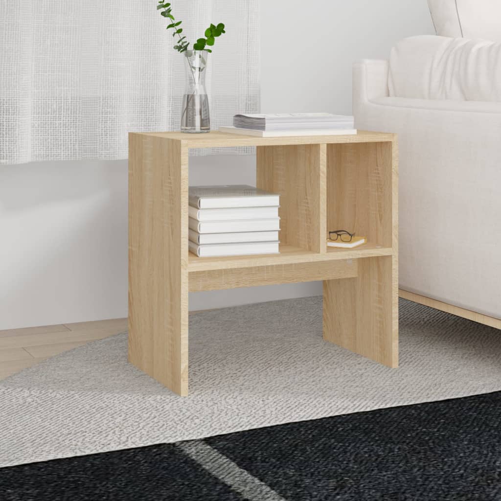 vidaXL Beistelltisch Sonoma-Eiche 50x30x50 cm Holzwerkstoff
