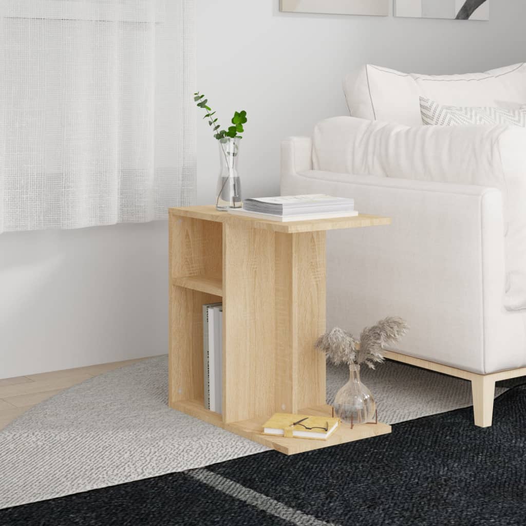 vidaXL Beistelltisch Sonoma-Eiche 50x30x50 cm Holzwerkstoff