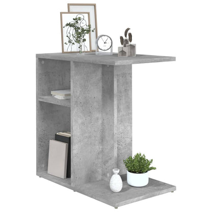 vidaXL Beistelltisch Betongrau 50x30x50 cm Holzwerkstoff