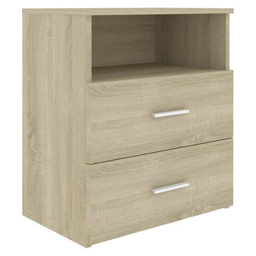 vidaXL Table de chevet chêne Sonoma 50x32x60 cm