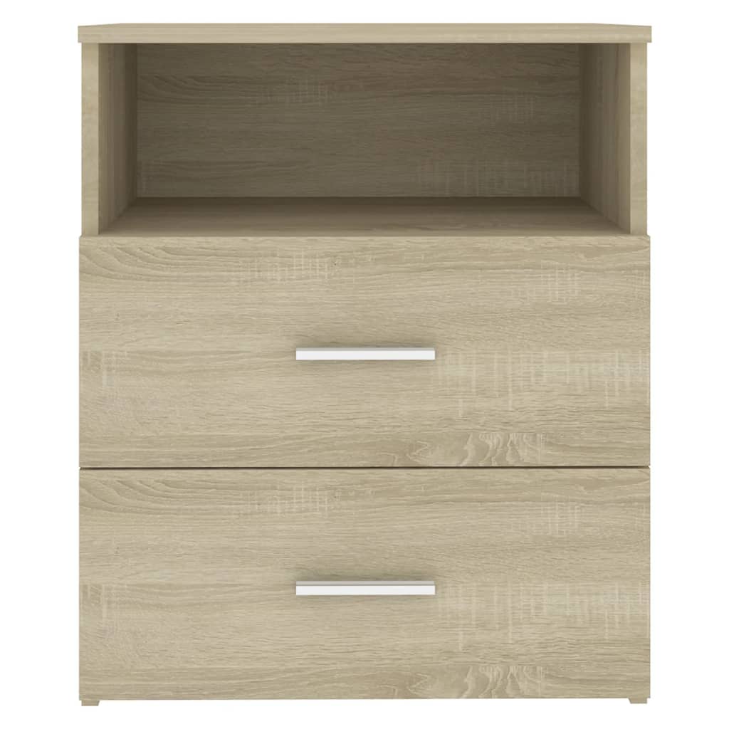 vidaXL Tables de chevet 2 pcs Chêne Sonoma 50x32x60 cm