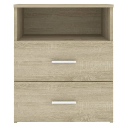 vidaXL Tables de chevet 2 pcs Chêne Sonoma 50x32x60 cm