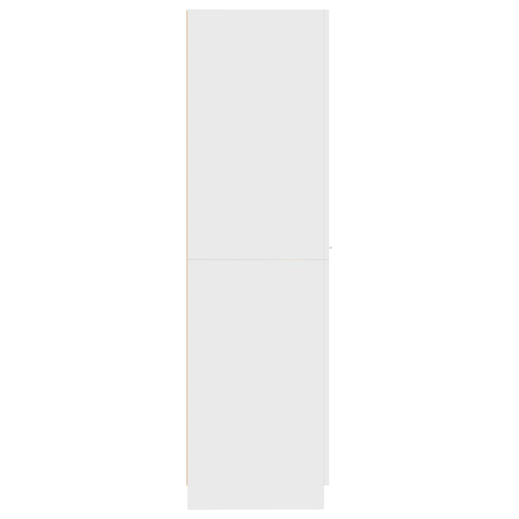 vidaXL Armoire de pharmacie blanche 30x42,5x150 cm en bois d'ingénierie