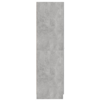 vidaXL Apothekerschrank Betongrau 30x42,5x150 cm Holzwerkstoff