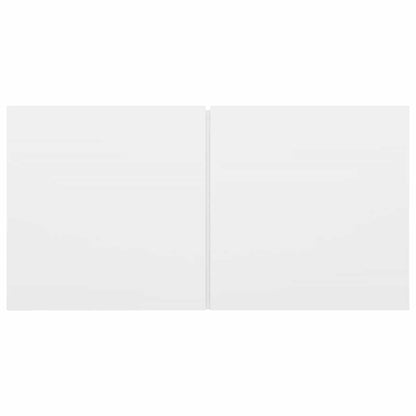 vidaXL Meubles TV muraux 3 pcs Blanc 60x30x30 cm