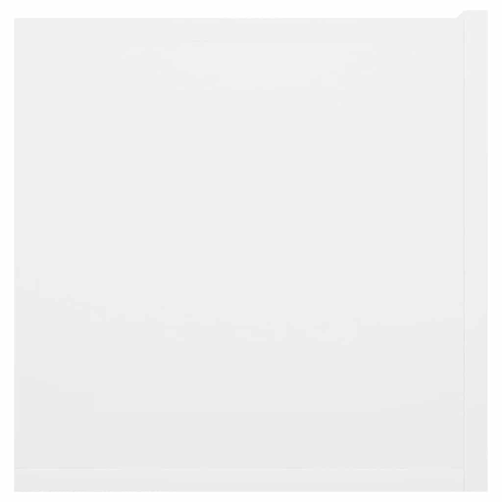 vidaXL Meubles TV muraux 3 pcs Blanc 60x30x30 cm