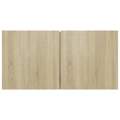 vidaXL Meuble TV mural chêne Sonoma 60x30x30 cm