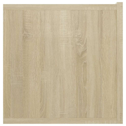 vidaXL Meuble TV mural chêne Sonoma 60x30x30 cm