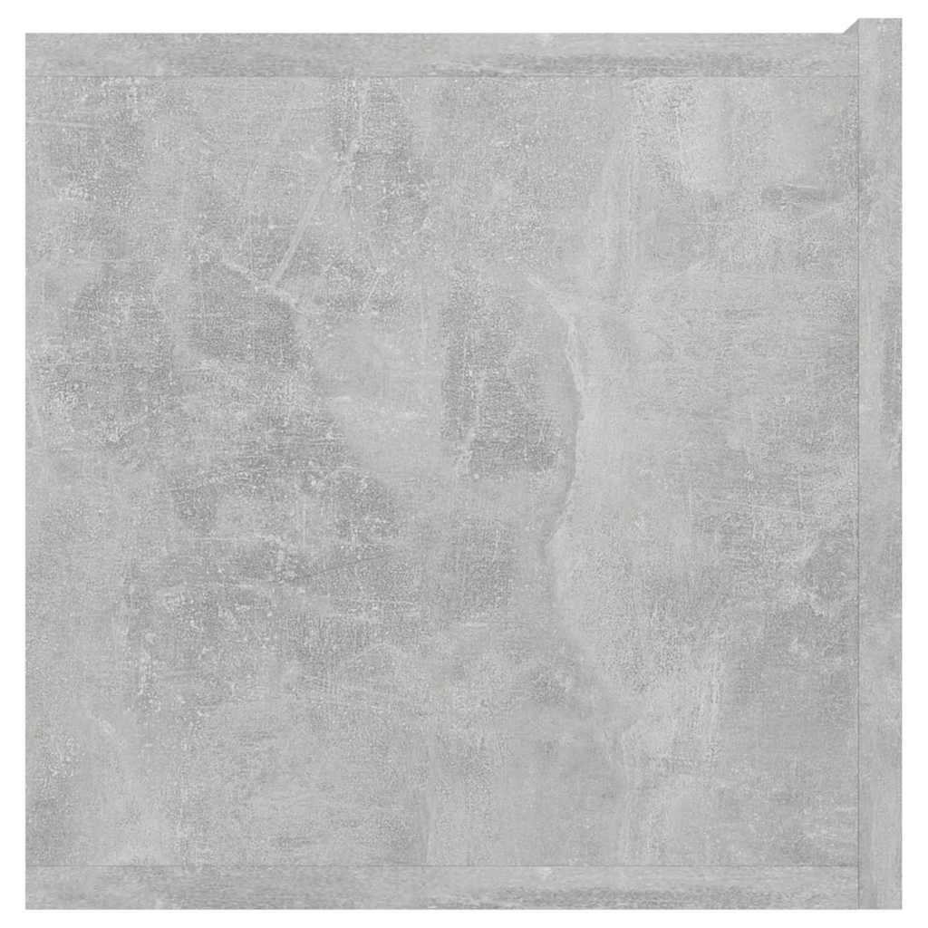 vidaXL Meubles TV muraux 2 pcs Gris béton 60x30x30 cm
