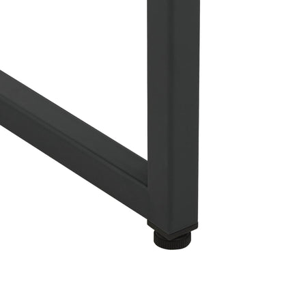 vidaXL Sideboard Schwarz 105x35x75 cm Stahl