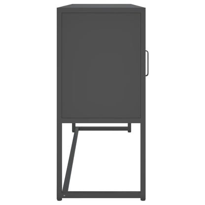 vidaXL Bahut Anthracite 105x35x75 cm Acier