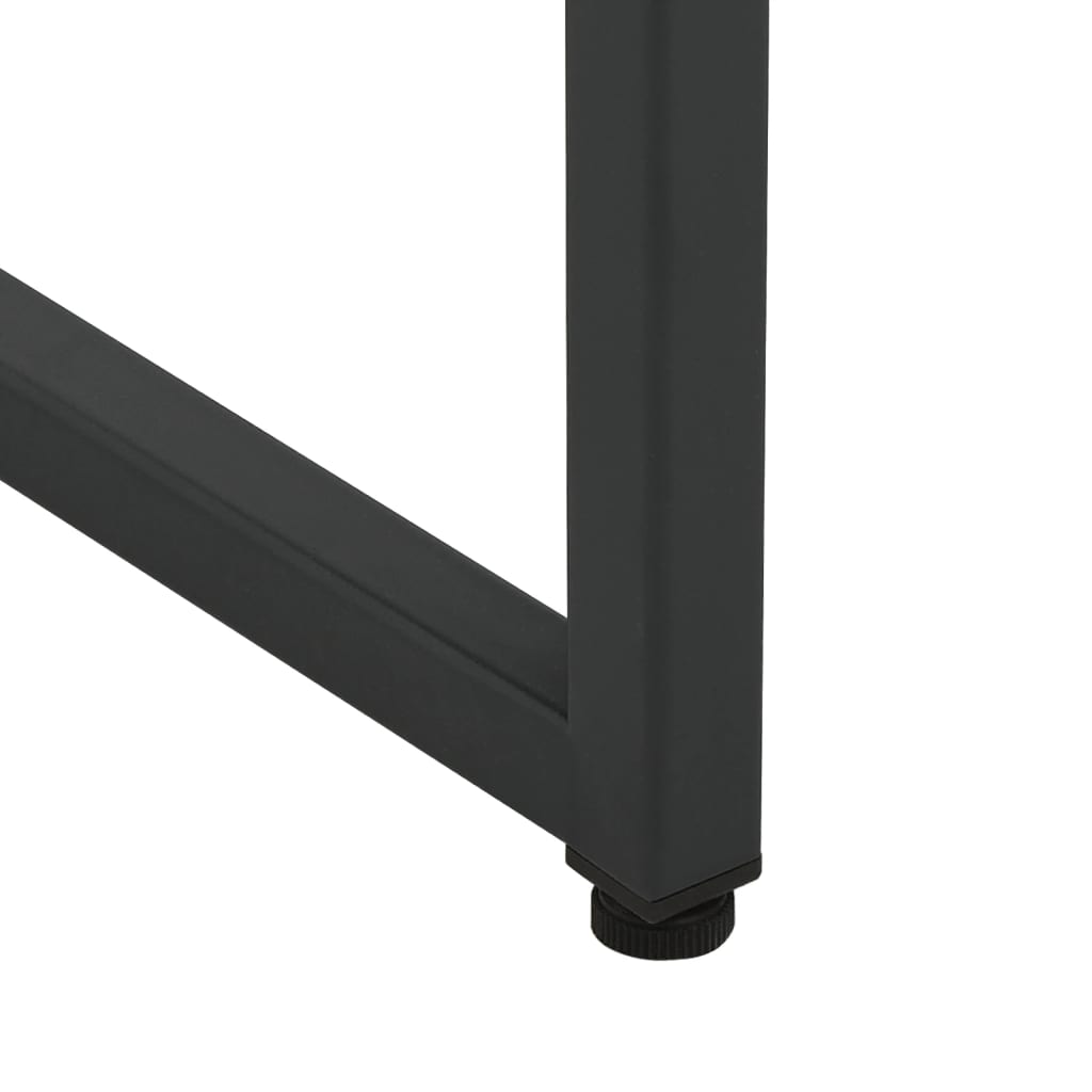 vidaXL Highboard Schwarz 80x35x135 cm Stahl