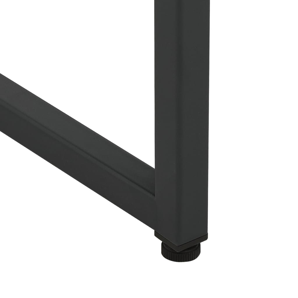 vidaXL Highboard Schwarz 80x35x135 cm Stahl