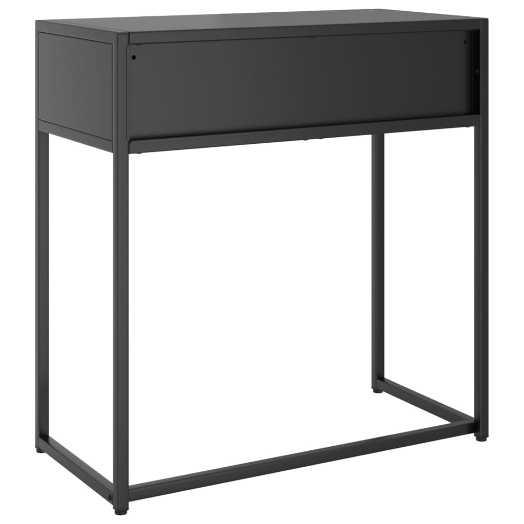 vidaXL Konsolentisch Anthrazit 72x35x75 cm Stahl