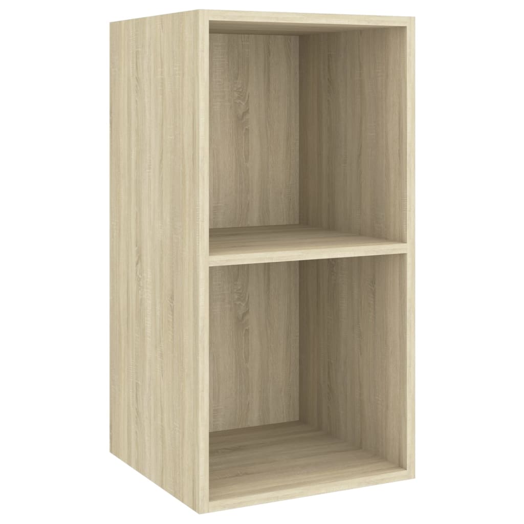 vidaXL 4-tlg. TV-Schrank-Set Sonoma-Eiche Holzwerkstoff