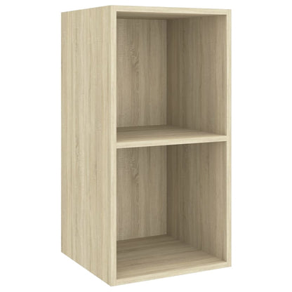 vidaXL 4-tlg. TV-Schrank-Set Sonoma-Eiche Holzwerkstoff