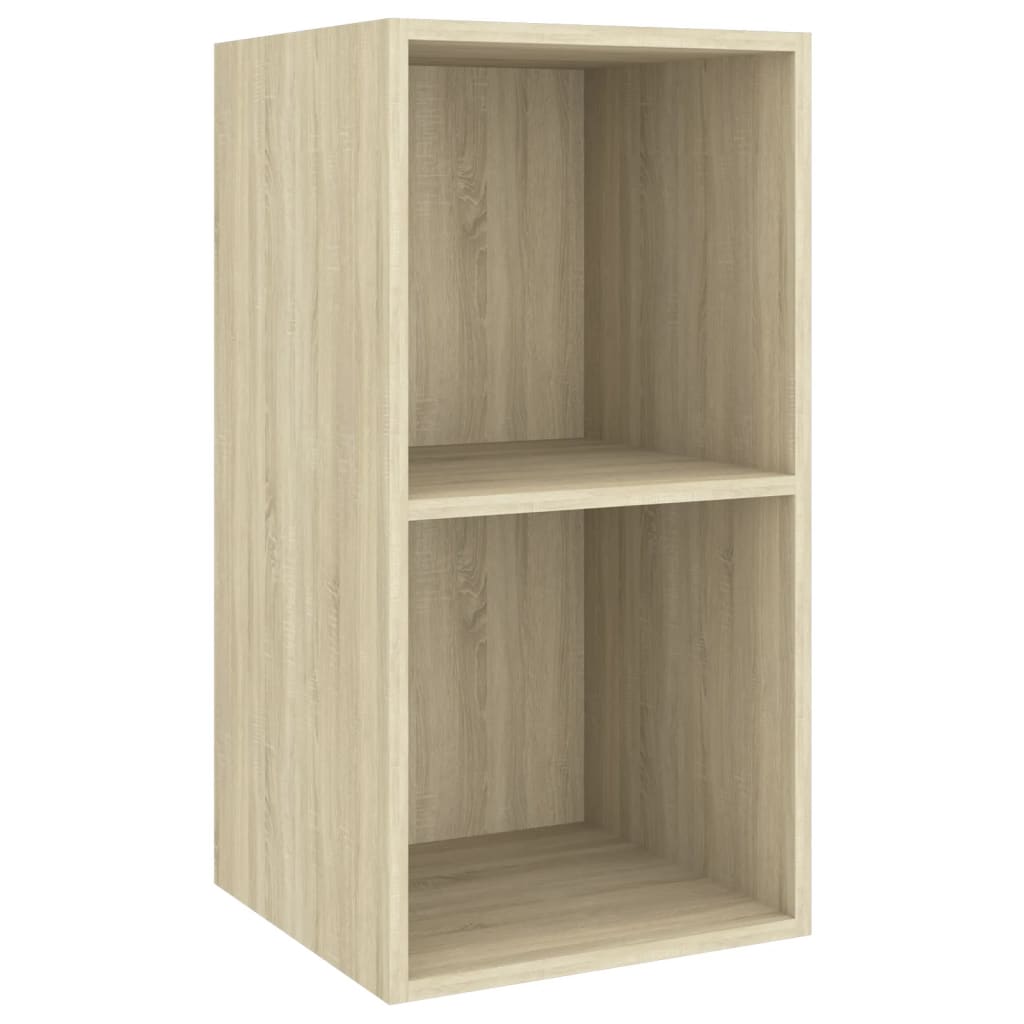 vidaXL 4-tlg. TV-Schrank-Set Sonoma-Eiche Holzwerkstoff