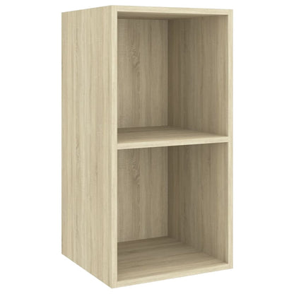 vidaXL 4-tlg. TV-Schrank-Set Sonoma-Eiche Holzwerkstoff