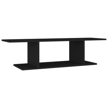 Meuble TV mural vidaXL noir 103x30x26,5 cm