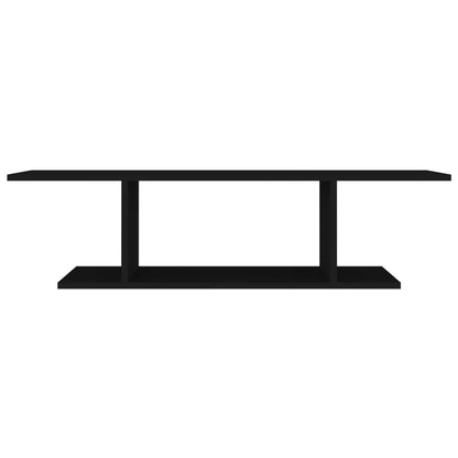 Meuble TV mural vidaXL noir 103x30x26,5 cm