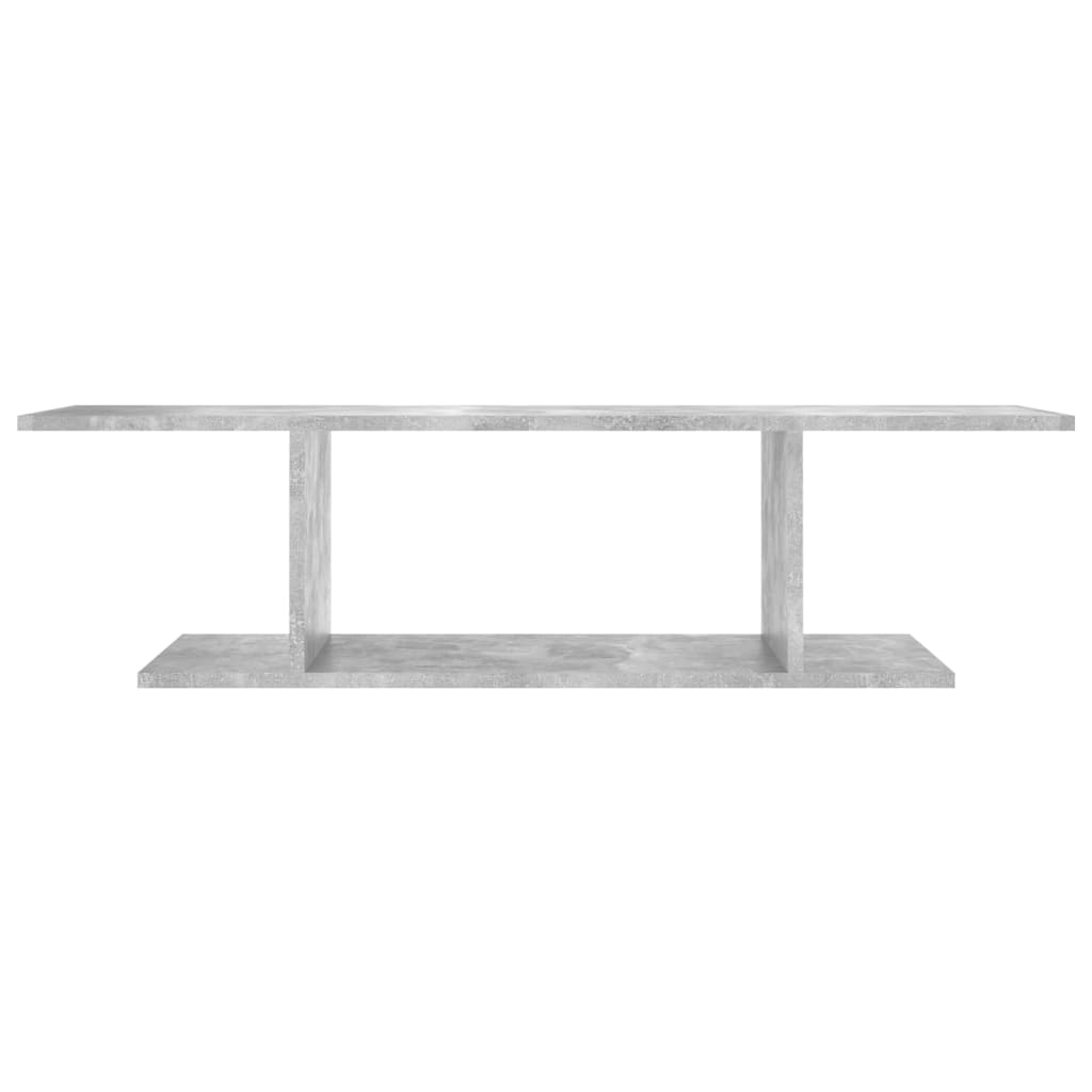 Meuble TV mural vidaXL gris béton 103x30x26,5 cm