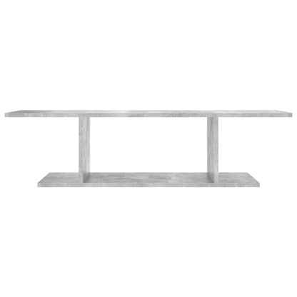Meuble TV mural vidaXL gris béton 103x30x26,5 cm