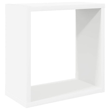 vidaXL Étagères cubes 4 pcs Blanc 30x15x30 cm