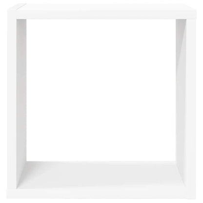 vidaXL Étagères cubes 4 pcs Blanc 30x15x30 cm