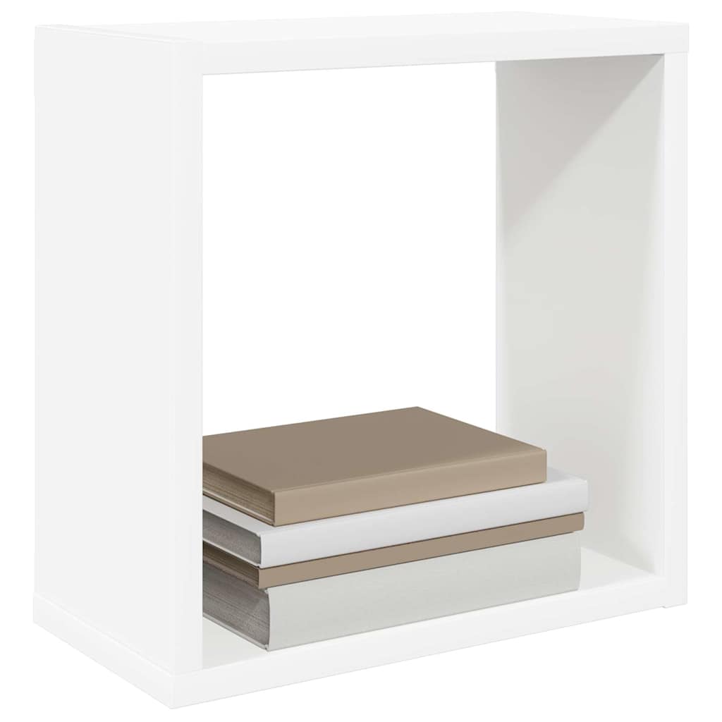 vidaXL Étagères cubes 6 pcs Blanc 30x15x30 cm